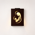 Virgen Solar en Acero Corten