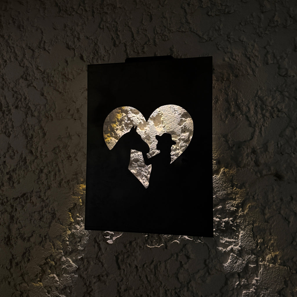 Jinete & Caballo con luz solar