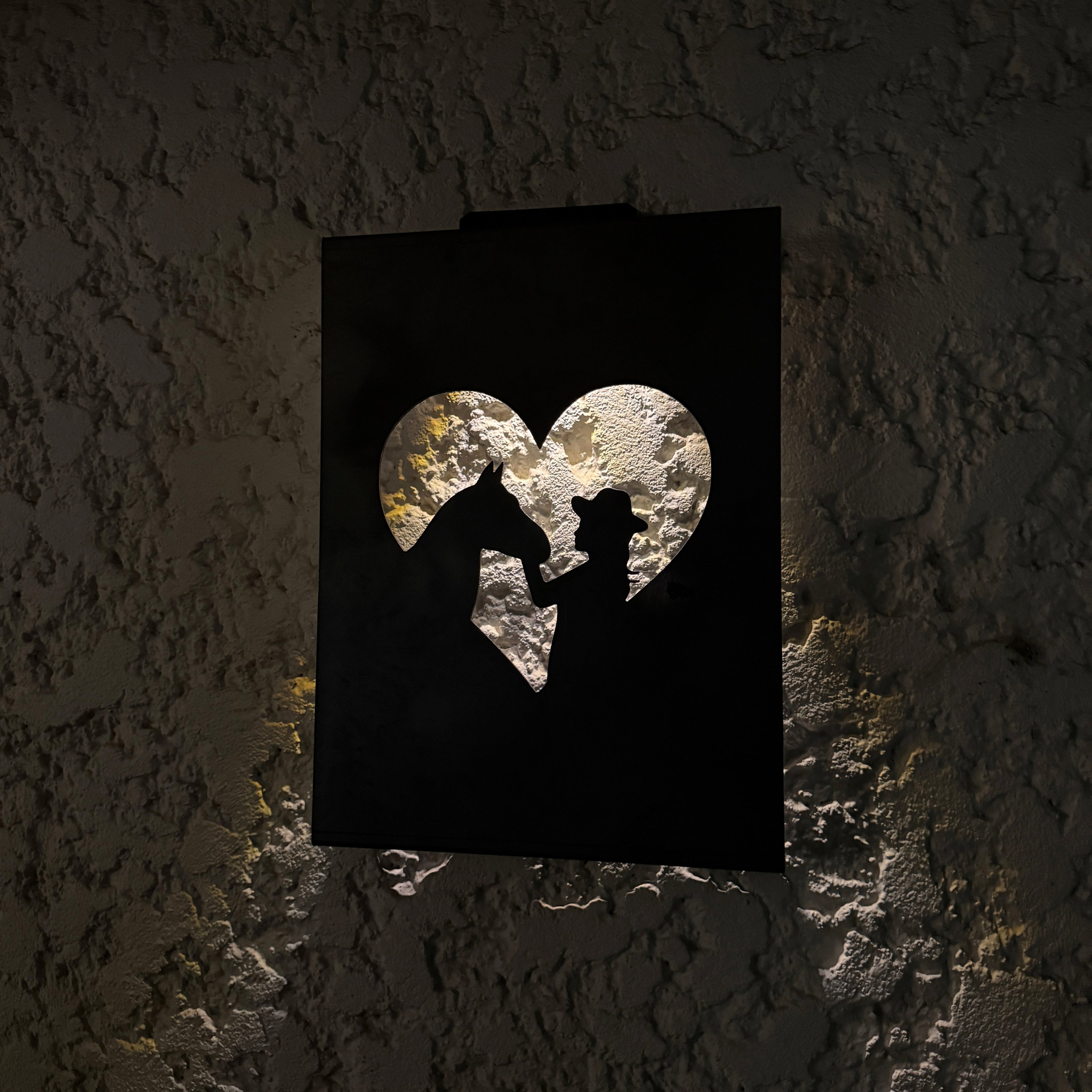 Jinete & Caballo con luz solar