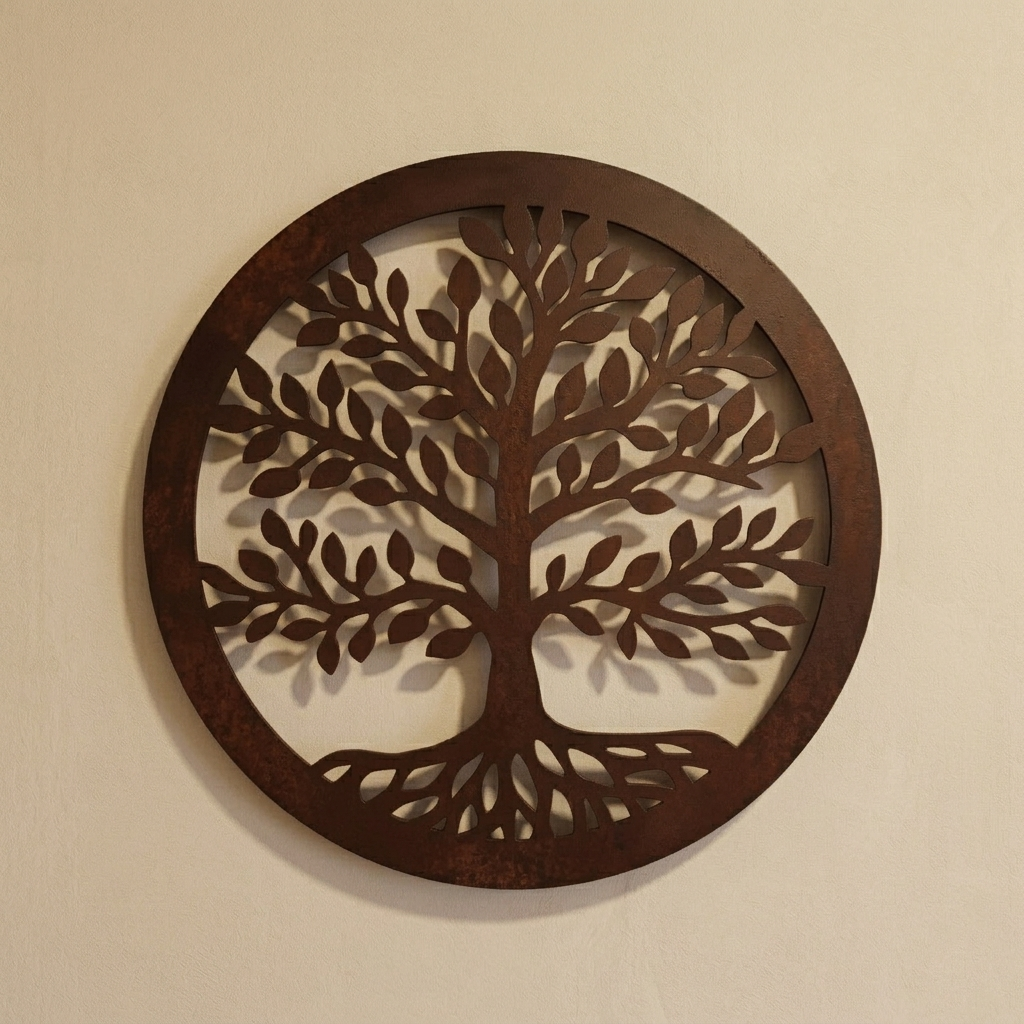 Árbol de la vida iluminado para pared